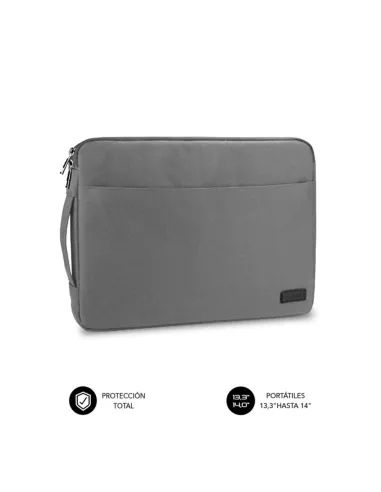 Funda subblim urban laptop sleeve para portatil 13.3pulgadas - 14pulgadas gris