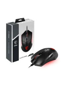 MSI Clutch GM08 ratón Juego Ambidextro USB tipo A Óptico 4200 DPI