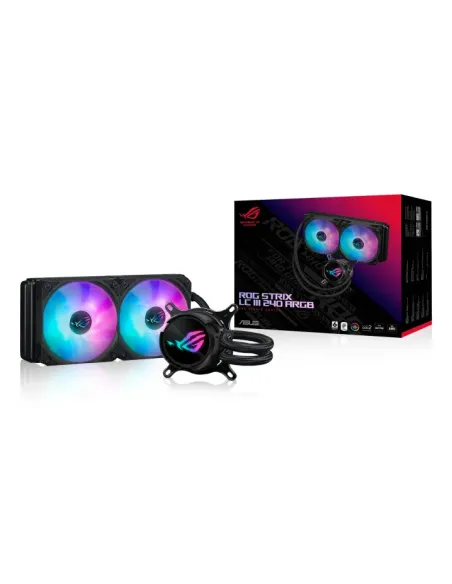 ASUS ROG Strix LC III 240 ARGB Procesador Kit de refrigeración líquida 12 cm Negro