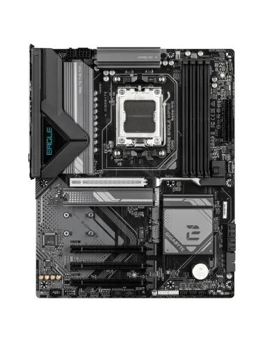 GIGABYTE B650E EAGLE WIFI6E Placa Base - Procesadores AMD Ryzen 9000 Series, VRM de 8+2+2 fases, hasta 8200MHz DDR5 (O.C),
