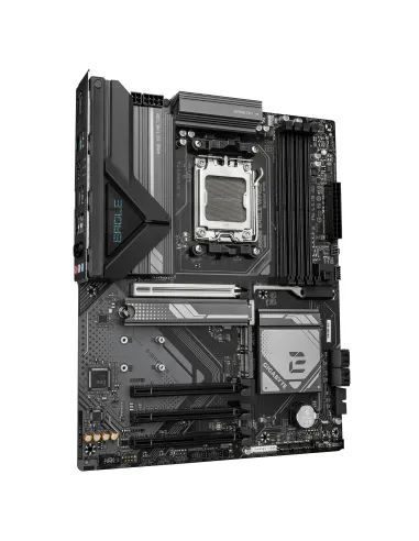 GIGABYTE B650E EAGLE WIFI6E Placa Base - Procesadores AMD Ryzen 9000 Series, VRM de 8+2+2 fases, hasta 8200MHz DDR5 (O.C),