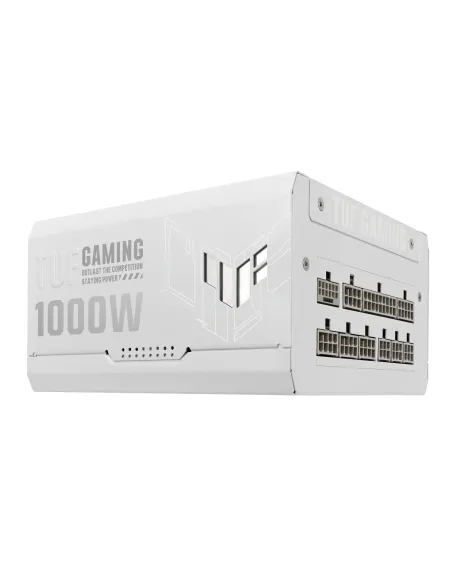 ASUS TUF Gaming 1000W Gold White Edition unidad de fuente de alimentación 20+4 pin ATX ATX Blanco