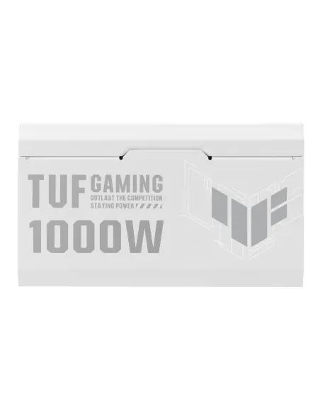 ASUS TUF Gaming 1000W Gold White Edition unidad de fuente de alimentación 20+4 pin ATX ATX Blanco