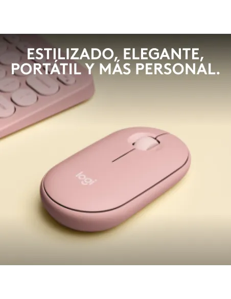 Logitech 910-007014 ratón Viajes Ambidextro RF Wireless + Bluetooth Óptico 4000 DPI