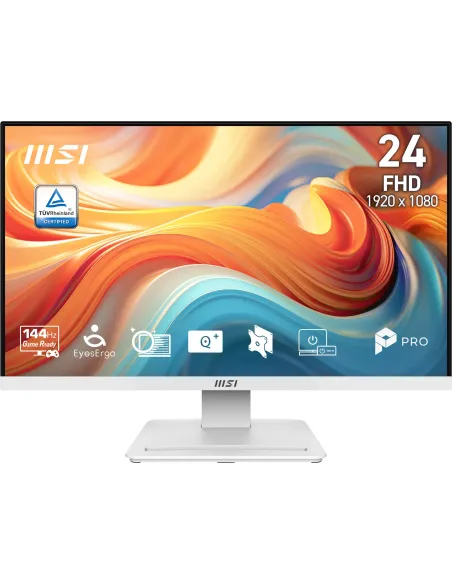 MSI Pro MP241W E14V pantalla para PC 60,5 cm (23.8") 1920 x 1080 Pixeles Full HD LCD Blanco