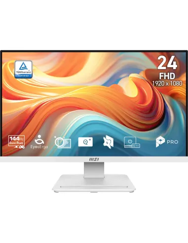 MSI Pro MP241W E14V pantalla para PC 60,5 cm (23.8") 1920 x 1080 Pixeles Full HD LCD Blanco