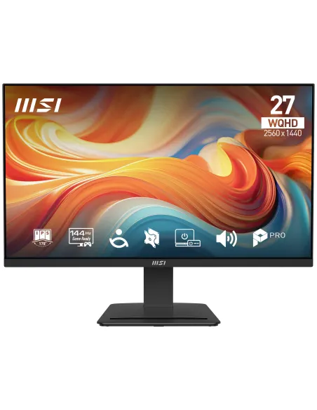 MSI Pro MP273Q E14 pantalla para PC 68,6 cm (27") 2560 x 1440 Pixeles Wide Quad HD Negro