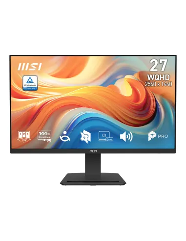 MSI Pro MP273Q E14 pantalla para PC 68,6 cm (27") 2560 x 1440 Pixeles Wide Quad HD Negro