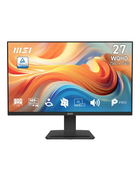 MSI Pro MP273Q E14 pantalla para PC 68,6 cm (27") 2560 x 1440 Pixeles Wide Quad HD Negro