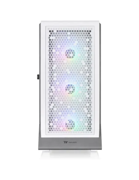 Caja ordenador gaming thermaltake ceres 500 tg blanco atx 2 x usb 3.0 1 x usb tipo c 4 x 140mm argb