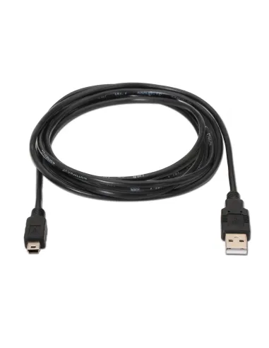 AISENS A101-0026 cable USB USB 2.0 3 m USB A Mini-USB B Negro