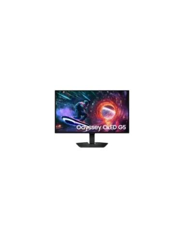 Monitor Gaming Samsung Odyssey G5 G50SF S27FG506SU 27"/ QHD/ 0.03ms/ 180Hz/ QD-OLED/ Negro