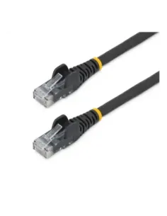 Cable de red startech latiguillo rj45 lszh utp cat6 3m negro
