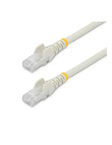 Cable de red startech latiguillo rj45 utp cat6 15m blanco