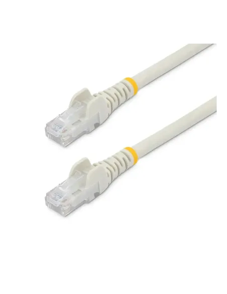 Cable de red startech latiguillo rj45 utp cat6 15m blanco