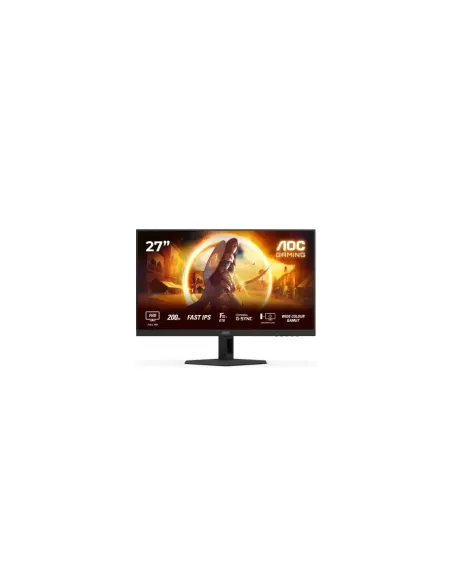 Monitor Gaming AOC 27G4HRE 27"/ Full HD/ 1ms/ 200Hz/ IPS/ Multimedia/ Negro