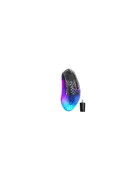 Steelseries Aerox 3 Wireless Gen 2 ratón Juego mano derecha RF Wireless + Bluetooth Óptico 26000 DPI