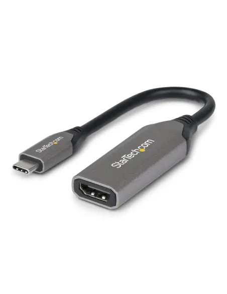 StarTech.com Adaptador USB-C a HDMI - USB Tipo C - 8K60Hz 4K120Hz - Compatible con Thunderbolt USB4 - Conversor USB C a HDMI