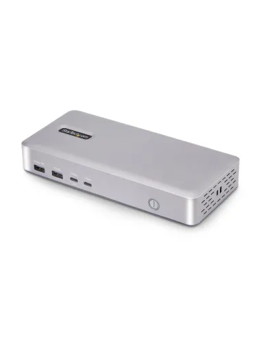 StarTech.com Docking Station USB4 - USB-C de 40Gbps - Vídeo Doble HDMI - Hasta 1x 8K 60Hz 4 4 4 (RGB) o 2x 4K 120Hz 4 2 2 - con