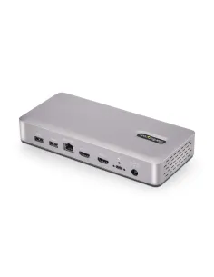 StarTech.com Docking Station USB4 - USB-C de 40Gbps - Vídeo Doble HDMI - Hasta 1x 8K 60Hz 4 4 4 (RGB) o 2x 4K 120Hz 4 2 2 - con 2