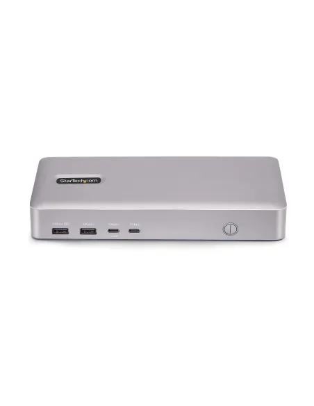 StarTech.com Docking Station USB4 - USB-C de 40Gbps - Vídeo Doble HDMI - Hasta 1x 8K 60Hz 4 4 4 (RGB) o 2x 4K 120Hz 4 2 2 - con