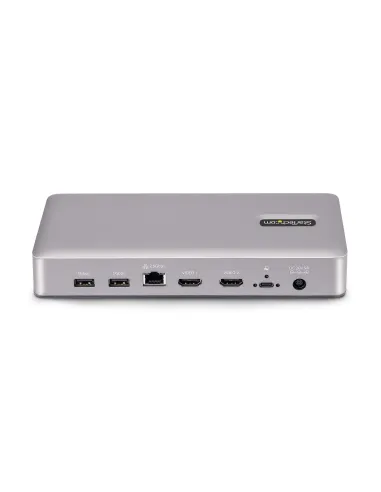StarTech.com Docking Station USB4 - USB-C de 40Gbps - Vídeo Doble HDMI - Hasta 1x 8K 60Hz 4 4 4 (RGB) o 2x 4K 120Hz 4 2 2 - con