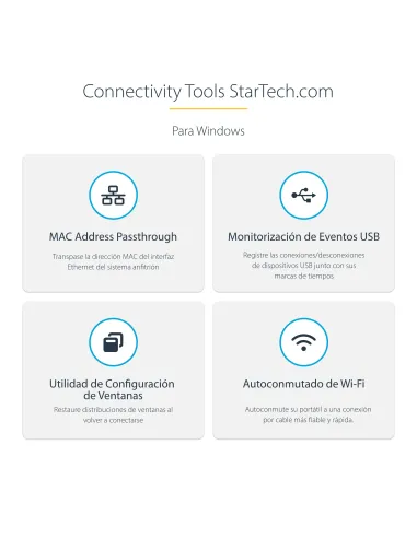 StarTech.com Docking Station USB4 - USB-C de 40Gbps - Vídeo Doble HDMI - Hasta 1x 8K 60Hz 4 4 4 (RGB) o 2x 4K 120Hz 4 2 2 - con