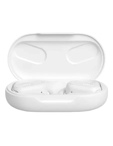 JBL Soundgear Sense Auriculares True Wireless Stereo (TWS) gancho de oreja Llamadas Música USB Tipo C Bluetooth Blanco