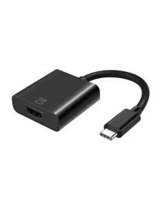 AISENS Conversor USB-C a HDMI 4k@60Hz, USB-C M-HDMI H, Negro, 15cm