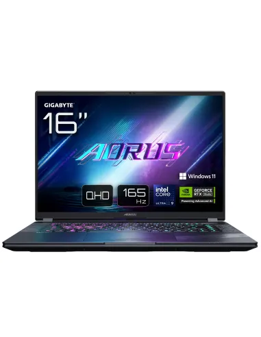 GIGABYTE AORUS ELITE 16 BWHC3PTC64SH ordenador portatil Intel Core Ultra 9 275HX Portátil 40,6 cm (16") WQXGA 32 GB DDR5-SDRAM
