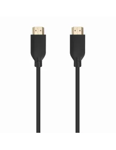 AISENS Cable HDMI V2.0 CCS Premium Alta Velocidad   Hec 4K@60Hz 18Gbps, A M-A M, Negro, 0.5m