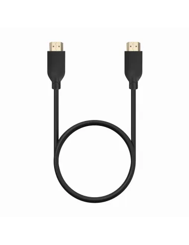 AISENS Cable HDMI V2.0 CCS Premium Alta Velocidad   Hec 4K@60Hz 18Gbps, A M-A M, Negro, 0.5m