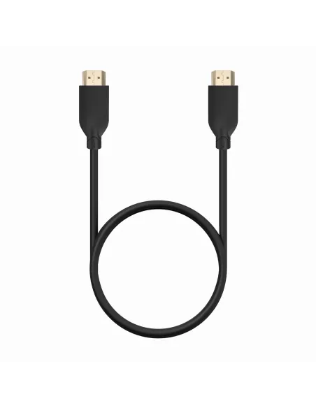 AISENS Cable HDMI V2.0 CCS Premium Alta Velocidad   Hec 4K@60Hz 18Gbps, A M-A M, Negro, 0.5m