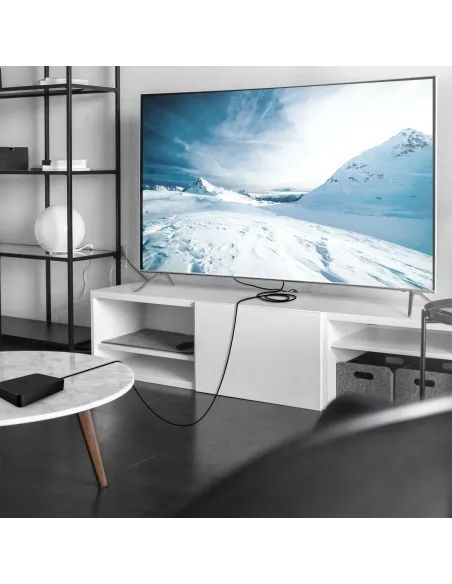 AISENS Cable HDMI V2.0 CCS Premium Alta Velocidad   Hec 4K@60Hz 18Gbps, A M-A M, Negro, 2.0m