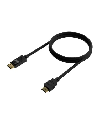 AISENS Cable Conversor DISPLAYPORT a HDMI, DP M-HDMI M, Negro, 0.5M