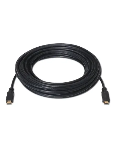 AISENS Cable HDMI V2.0 Premium alta velocidad   HEC 4k@60Hz 18Gbps con repetidor, A M-A M, Negro, 15 m