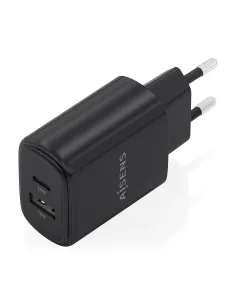 AISENS Cargador GaN 30W, 1xUSB-C PD3.0 QC4.0, 1xUSB-A QC3.0, Negro 2