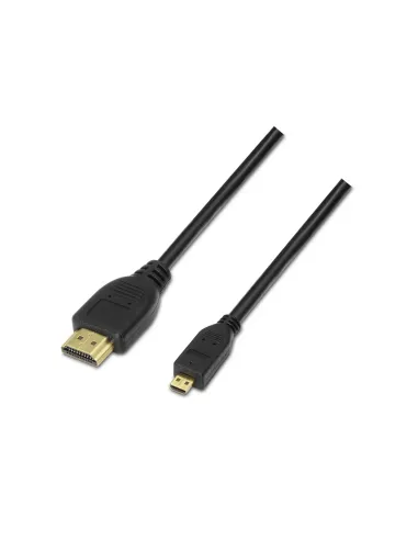AISENS A119-0116 cable HDMI 0,8 m HDMI tipo A (Estándar) HDMI tipo D (Micro) Negro
