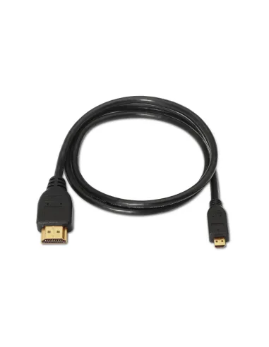 AISENS A119-0116 cable HDMI 0,8 m HDMI tipo A (Estándar) HDMI tipo D (Micro) Negro