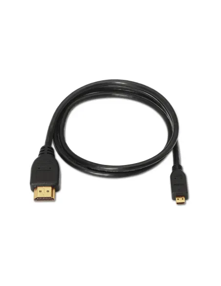 AISENS A119-0116 cable HDMI 0,8 m HDMI tipo A (Estándar) HDMI tipo D (Micro) Negro
