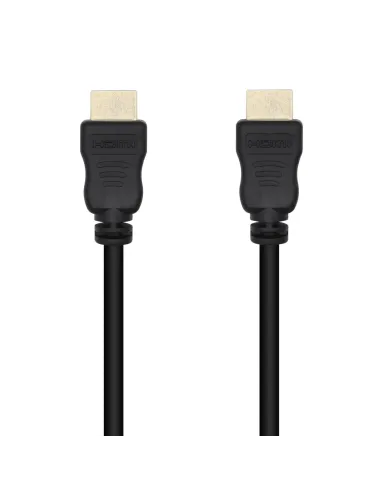 AISENS Cable HDMI V1.4 Alta Velocidad 14+1 CCS, A M-A M, Negro, 1.0m