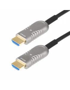 StarTech.com Cable HDMI 2.1 Híbrido Activo Óptico AOC de 15,2m - CMP Plenum - Cable HDMI 2.0 2.1 Certificado de Ultra Alta