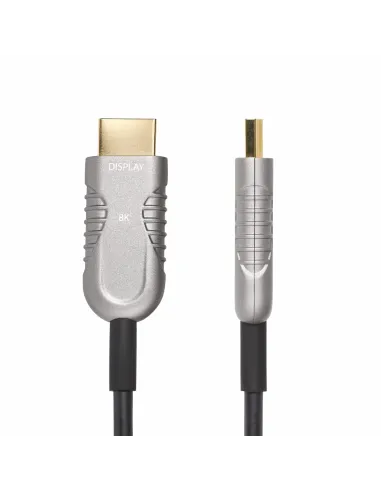 StarTech.com Cable HDMI 2.1 Híbrido Activo Óptico AOC de 15,2m - CMP Plenum - Cable HDMI 2.0 2.1 Certificado de Ultra Alta
