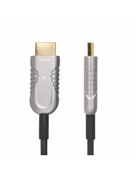 StarTech.com Cable HDMI 2.1 Híbrido Activo Óptico AOC de 15,2m - CMP Plenum - Cable HDMI 2.0 2.1 Certificado de Ultra Alta