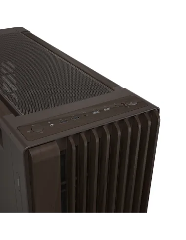 ASUS ProArt PA602 Wood Edition Retro Brown - Metal Panel Midi Tower Marrón