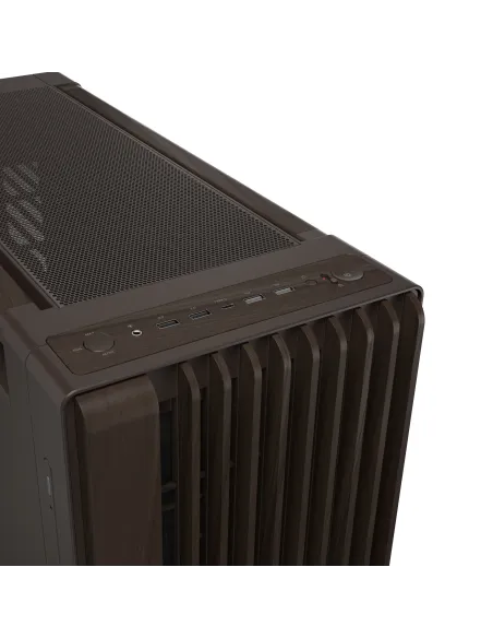 ASUS ProArt PA602 Wood Edition Retro Brown - Metal Panel Midi Tower Marrón