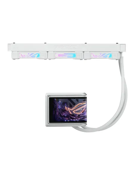 ASUS ROG RYUO IV 360 ARGB WHT Procesador Sistema de refrigeración líquida todo en uno 12 cm Blanco