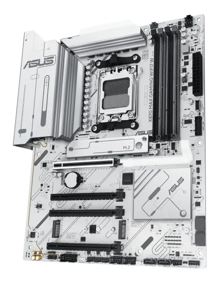 ASUS X870 MAX GAMING WIFI7 W AMD X870 Zócalo AM5 ATX