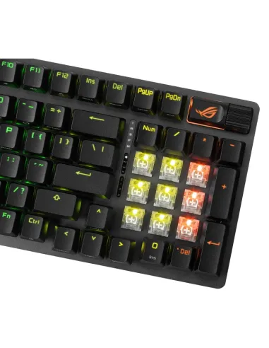 ASUS ROG Strix Scope II 96 Wireless teclado Juego USB + RF Wireless + Bluetooth Negro
