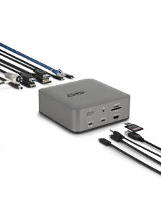 StarTech.com Docking Station Universal Thunderbolt 5 - 4K 144Hz 8K 60Hz - 120Gbps de Pico de Ancho de Banda - Carga PD 140W 2